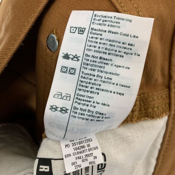 NWT Carhartt Women’s Rugged Flex Relaxed Fit Twill Double Front Work Pants 22W - Picture 16 of 16